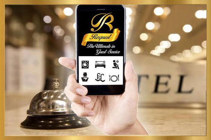 'Request' is QR Code based that, once scanned to your phone will deliver the services for any Hospitality business in seconds