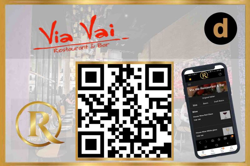 'Request' is QR Code based that, once scanned to your phone will deliver the services of any Hospitality business in seconds